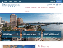 Tablet Screenshot of pba.edu