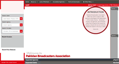 Desktop Screenshot of pba.org.pk