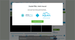 Desktop Screenshot of pba.hu